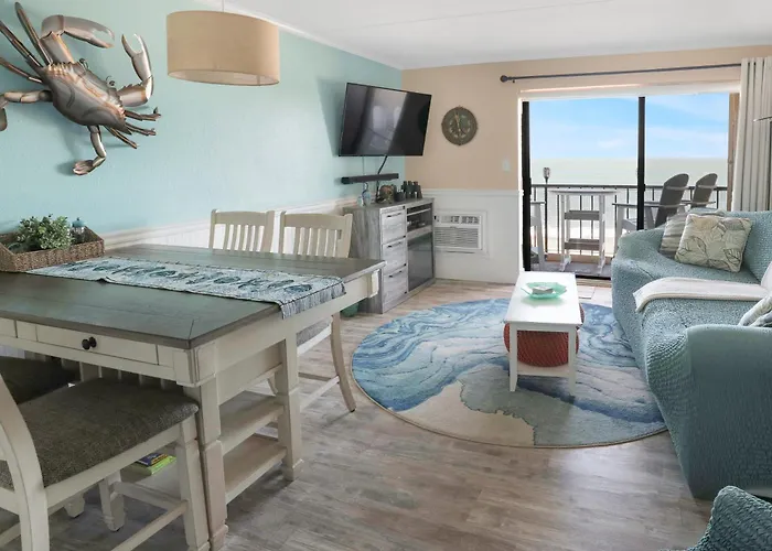 Beachbox V - 5th-floor Oceanfront - Expansive View - Beachfront Bliss - East Winds 502 Ocean Stadt